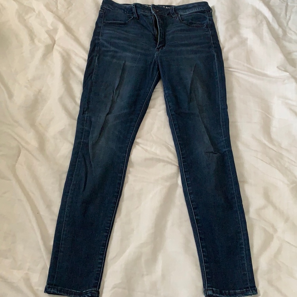 American Eagle Dark Denim Jeans Size 6 Short